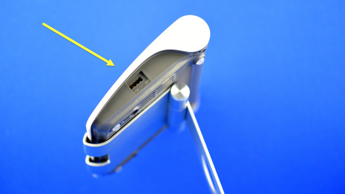 FON-Telefon-Fax-Buchse der AVM Fritzbox 7510 (Bild: Harald Karcher)